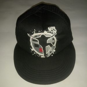 Vintage NSS Skate Long Board Snapback Cap